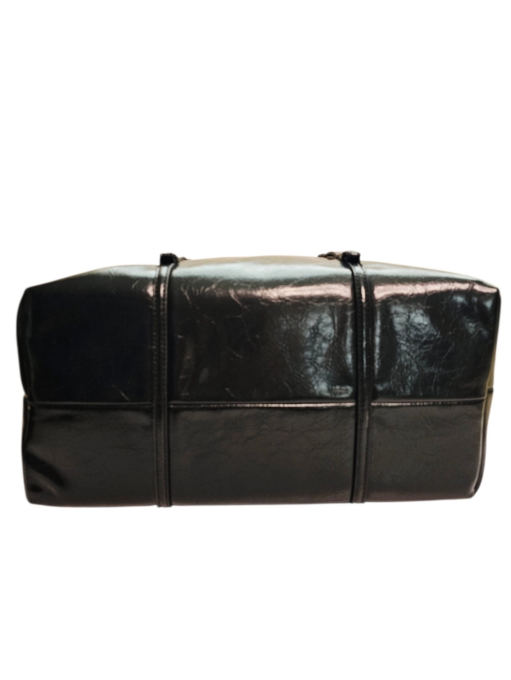 Zara Black PU Leather Large Capacity Shoulder Bag - Picture 8 of 11